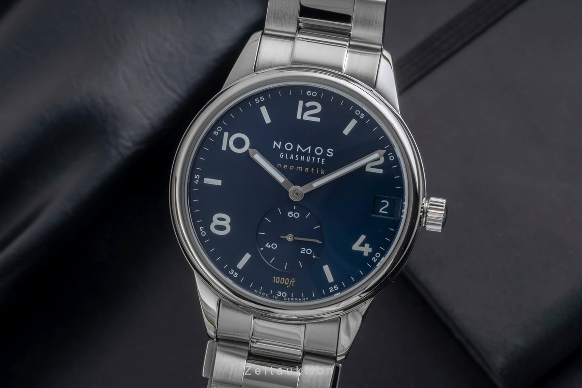 Nomos Club acero automático reloj para caballeros 782 LP: 3860EUR  [2605720]