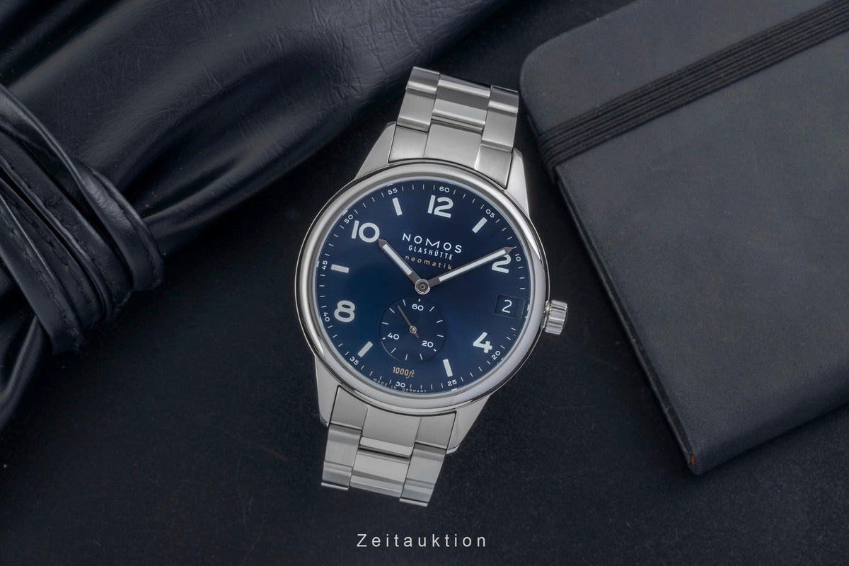 Nomos Club acero automático reloj para caballeros 782 LP: 3860EUR  [2605720]