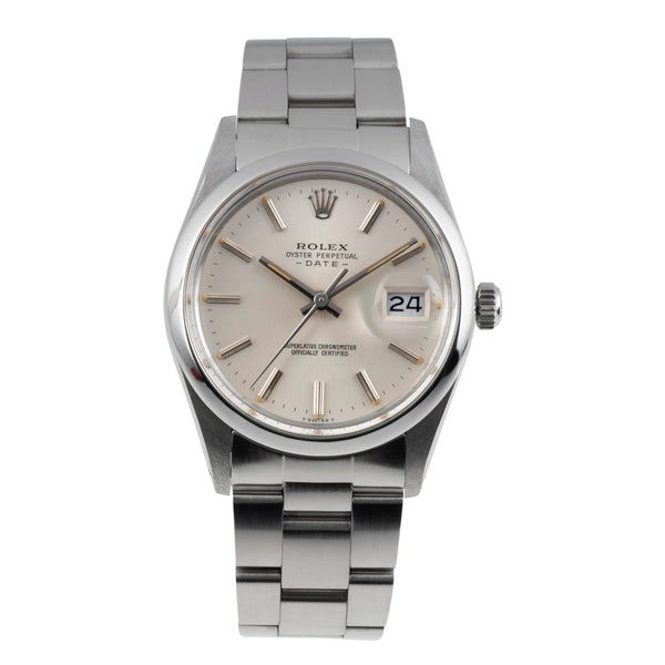 Rolex Date acciaio automatismo orologio da uomo 15000  [2605721]