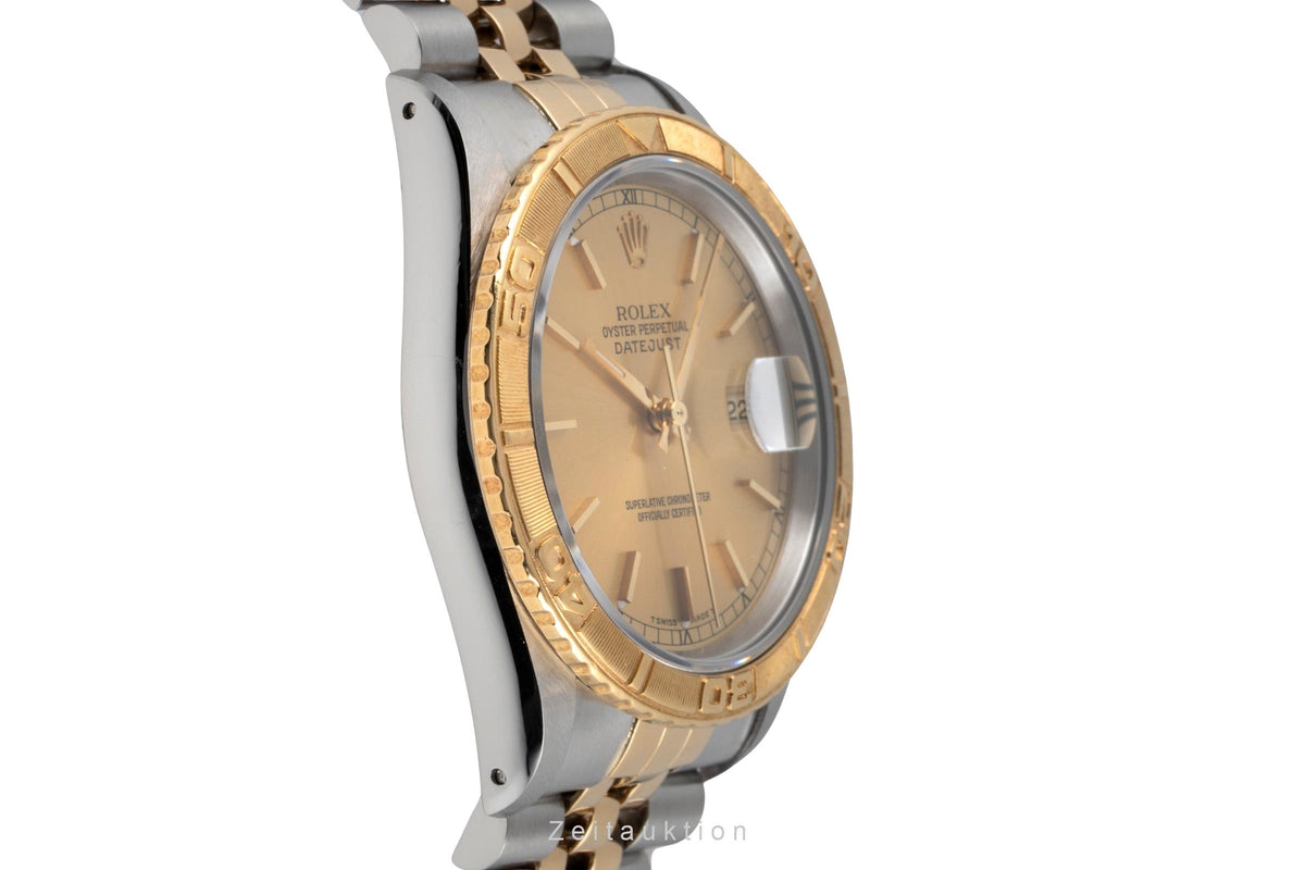 Rolex Datejust Turn-O-Graph steel / gold automatic men's watch 16236  [2605722]
