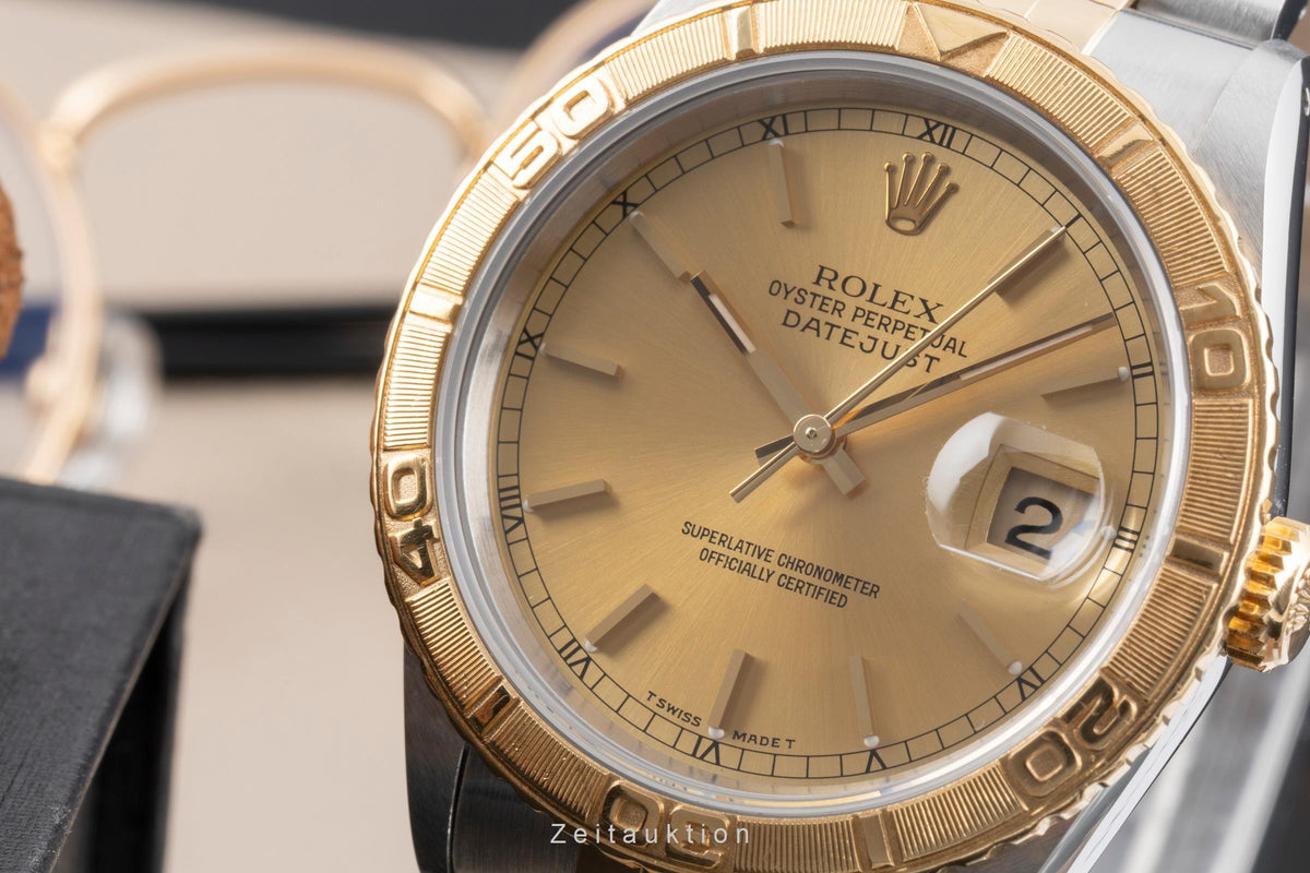 Rolex Datejust Turn-O-Graph steel / gold automatic men's watch 16236  [2605722]