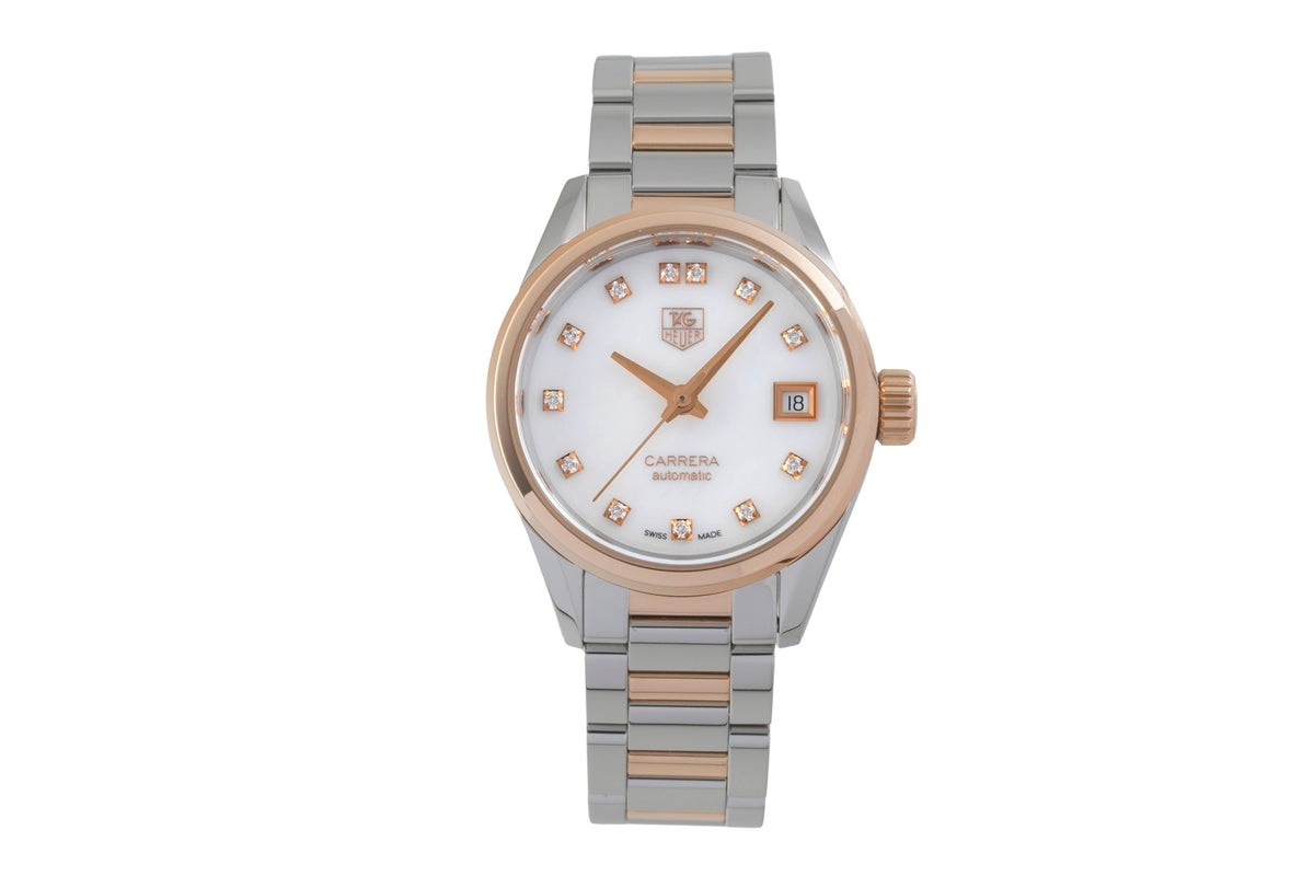 Tag Heuer Carrera steel / gold automatic women's watch WAR2452  [2605723]