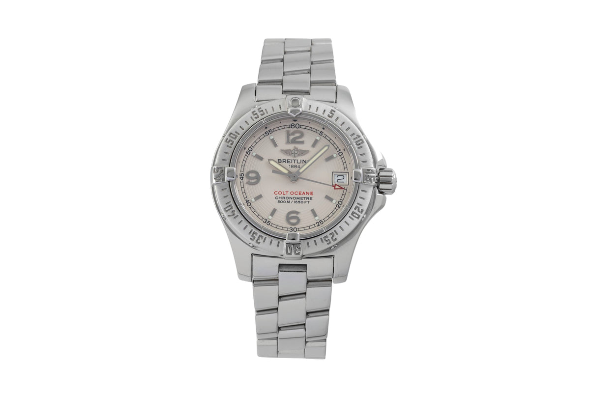 Breitling Colt Oceane acero cuarzo reloj para damas  A77380  [2605724]