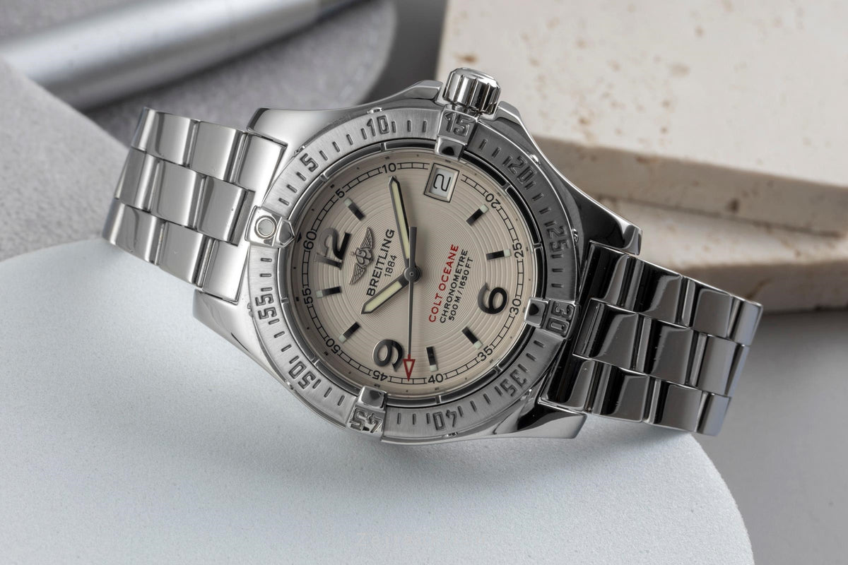 Breitling Colt Oceane steel quartz women's watch A77380  [2605724]
