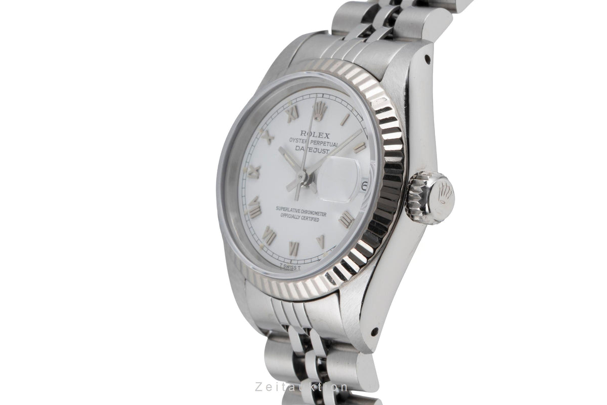 Rolex Lady Datejust steel / white gold automatic women's watch 69174  [2605725]