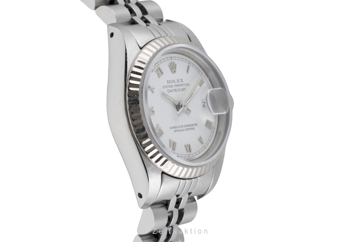 Rolex Lady Datejust steel / white gold automatic women's watch 69174  [2605725]