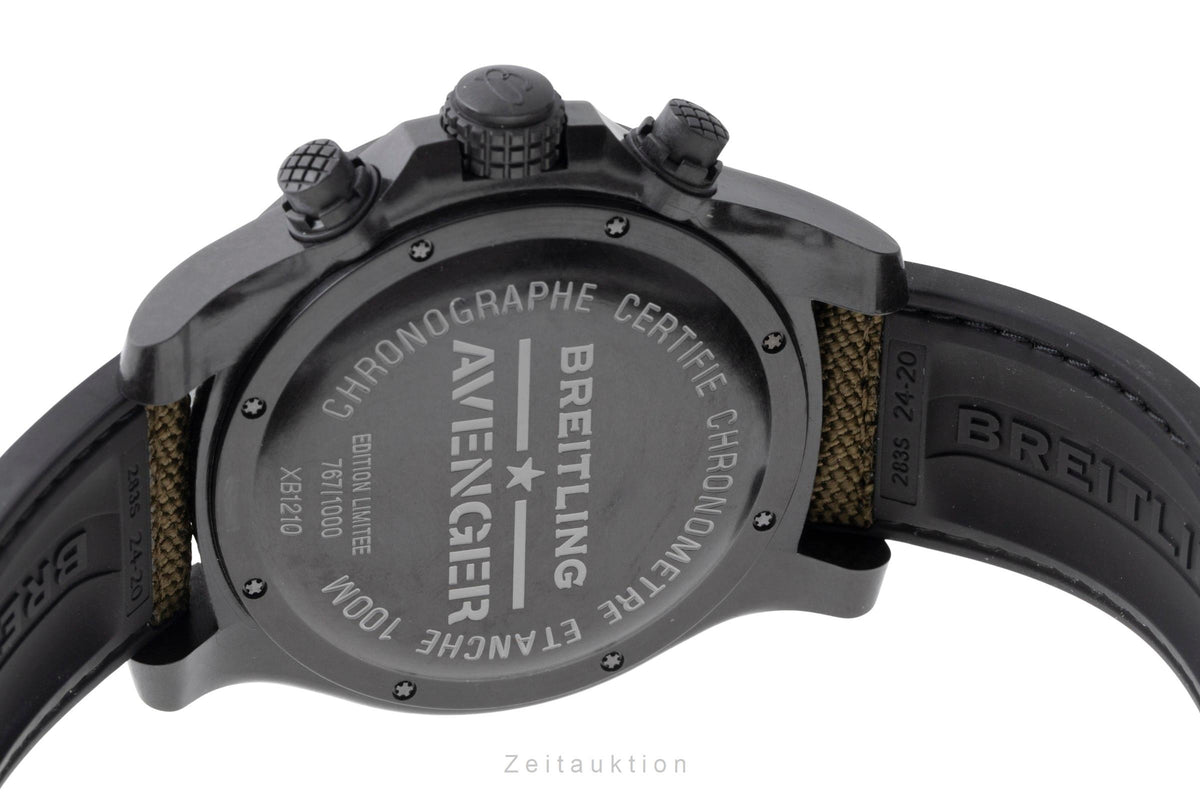 Breitling Avenger chronograph breitlight automatic men's watch XB12101A/BF46 Limited  [2605726]