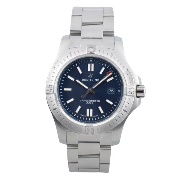 Breitling Colt acero automático reloj para caballeros A17388  [2605728]
