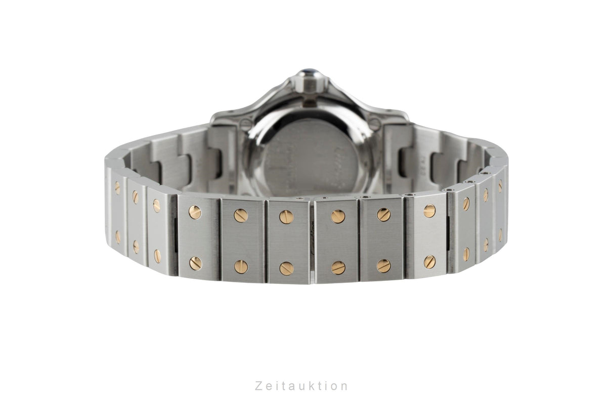 Cartier Santos steel / gold automatic women's watch 0907  [2605729]