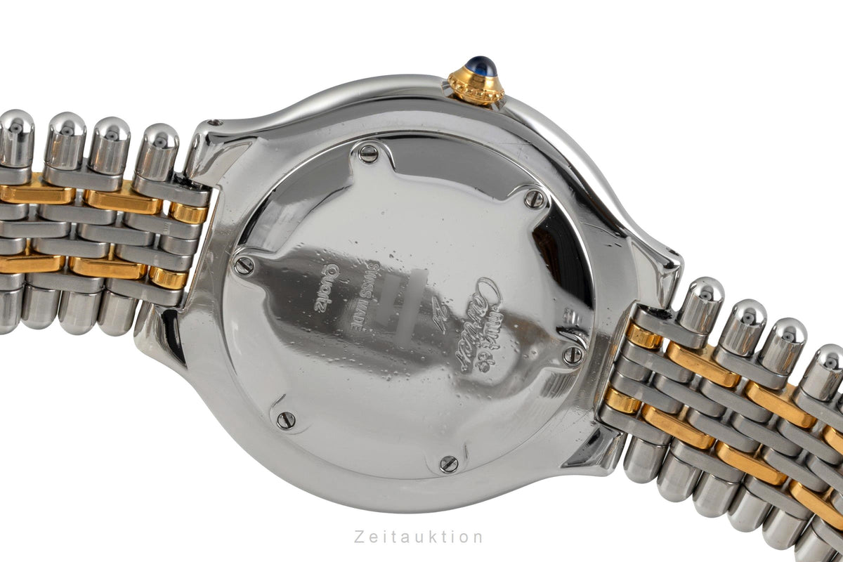 Cartier Must De Cartier 21 gilt / steel quartz women's watch W10052F4  [2605732]