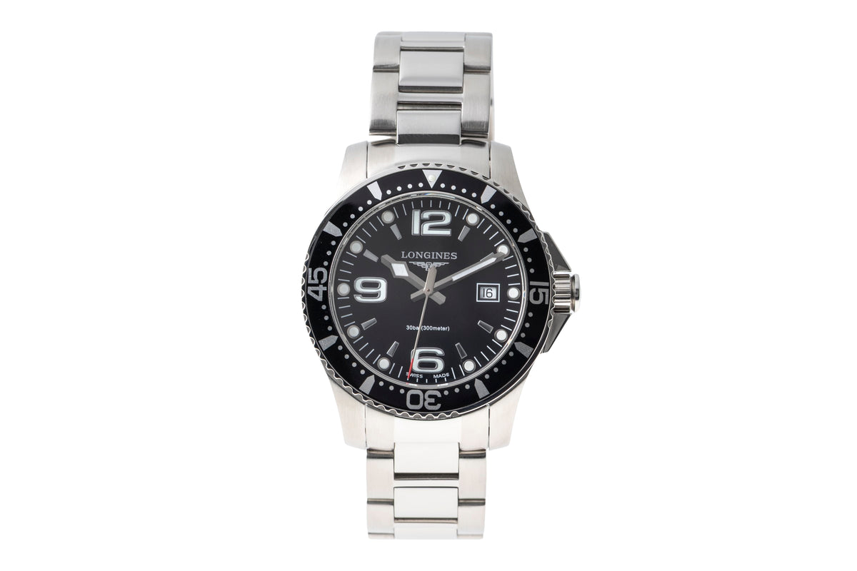 Longines Hydro Conquest steel quartz men's watch L3.640.4  [2605734]