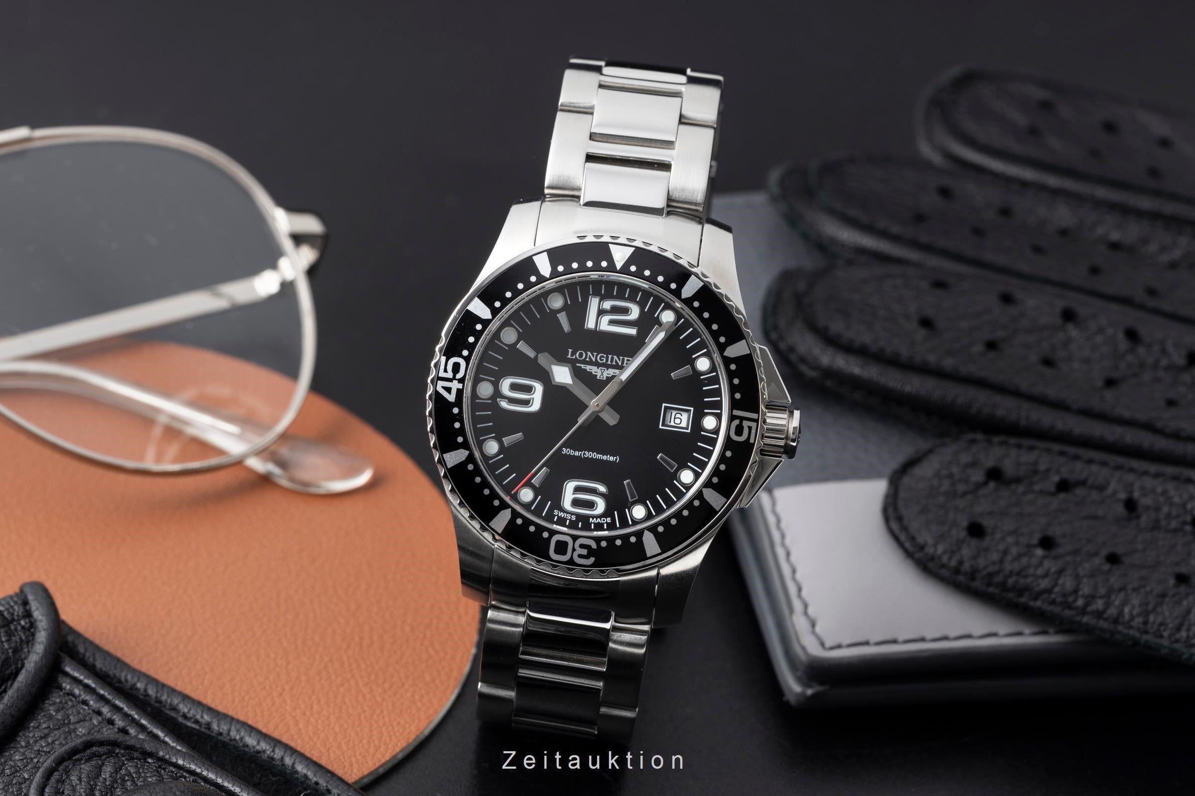 Longines Hydro Conquest steel quartz Kal. L263.2 Ref. L3.640.4