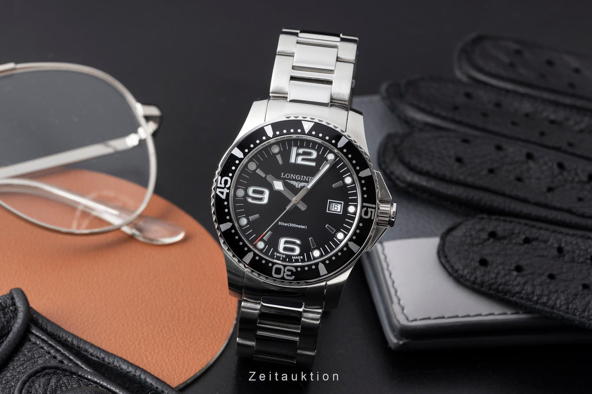 Longines Hydro Conquest acciaio quarzo orologio da uomo L3.640.4  [2605734]