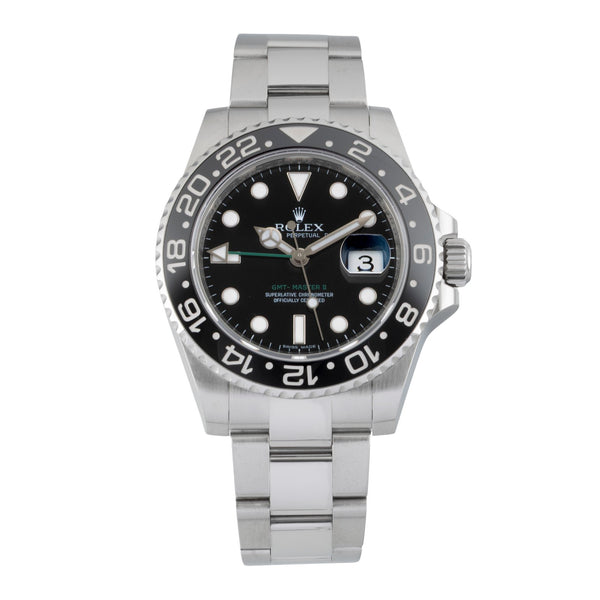 Rolex GMT-Master II acero automático reloj para caballeros 116710LN  [2605735]