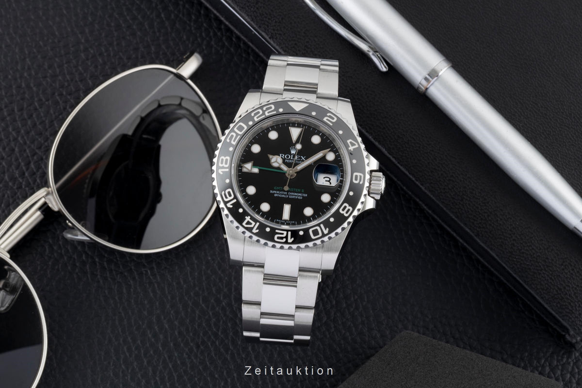 Rolex GMT-Master II acero automático reloj para caballeros 116710LN  [2605735]