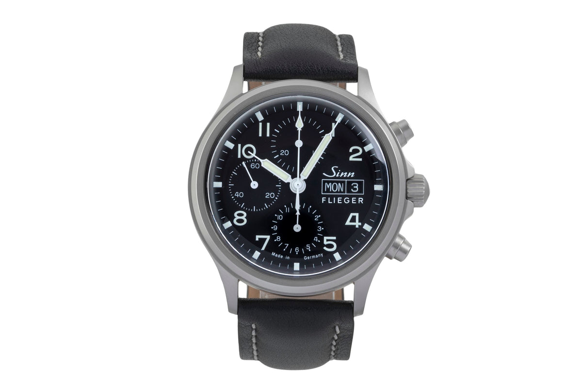Sinn 358 Chronograph Edelstahl Automatik Herrenuhr Ref. 358 B&P 2016 [2605736]