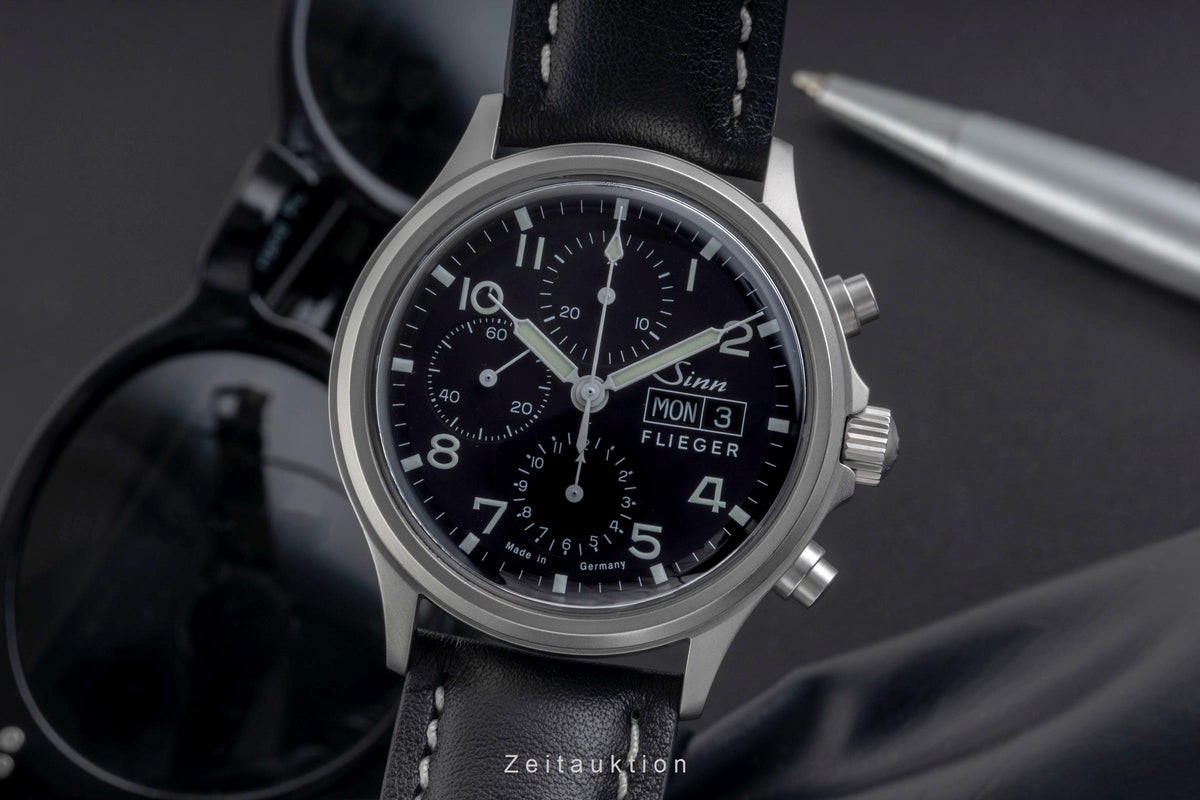 Sinn 358 chronograph steel automatic men's watch 358  [2605736]