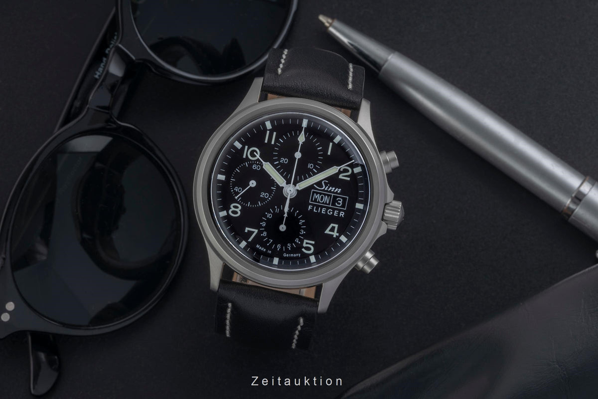 Sinn 358 chronograph steel automatic men's watch 358  [2605736]