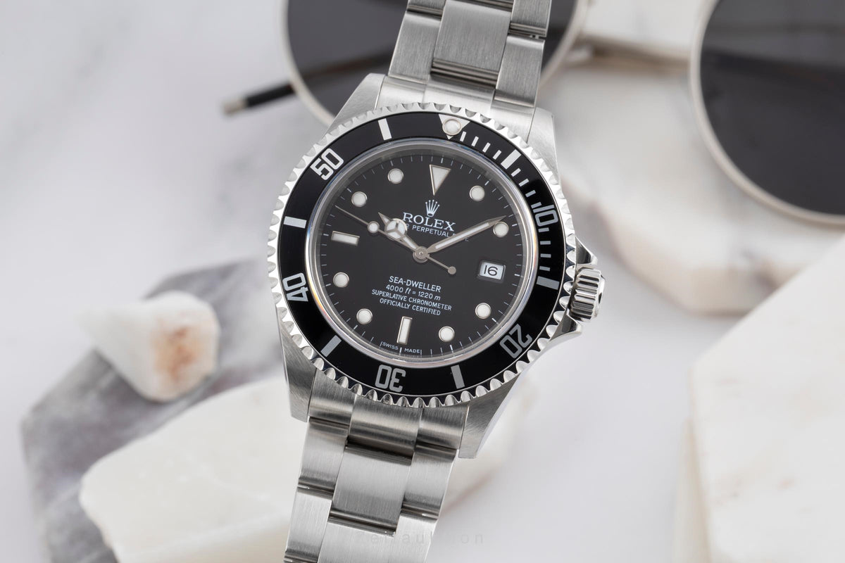 Rolex Sea-Dweller steel automatic men's watch 16600  [2605740]