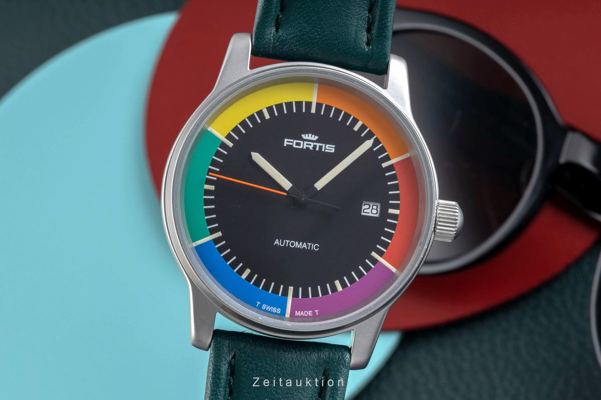 Fortis Flieger steel automatic men's watch 595.10.46  [2605747]
