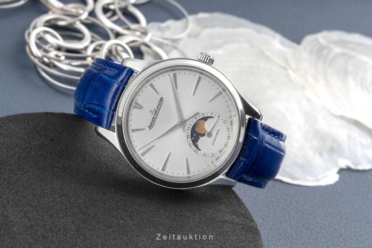 Jaeger LeCoultre Master Ultra Thin steel automatic men's watch Q1258420, 145.8.64.S  [2605748]
