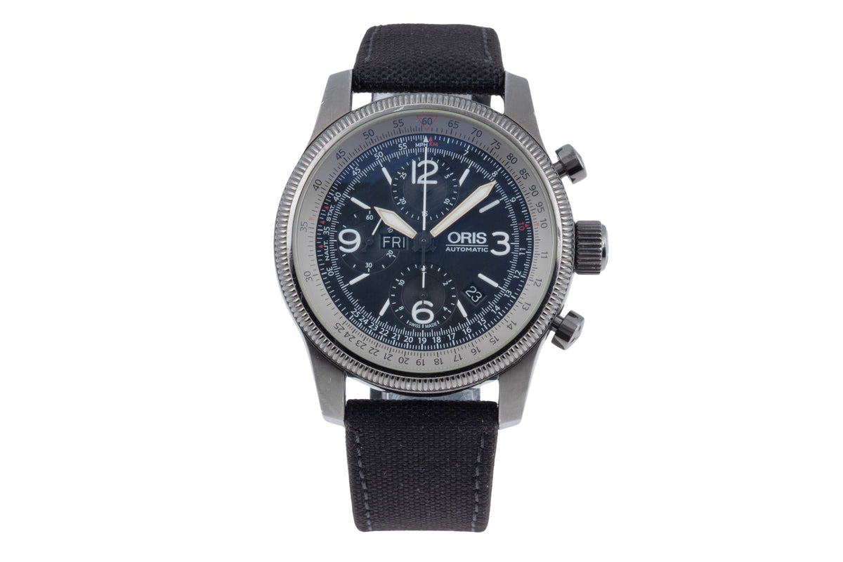 Oris Big Crown cronografo acciaio automatismo orologio da uomo 01 675 7648 4264-Set 5 23 77  [2605749]