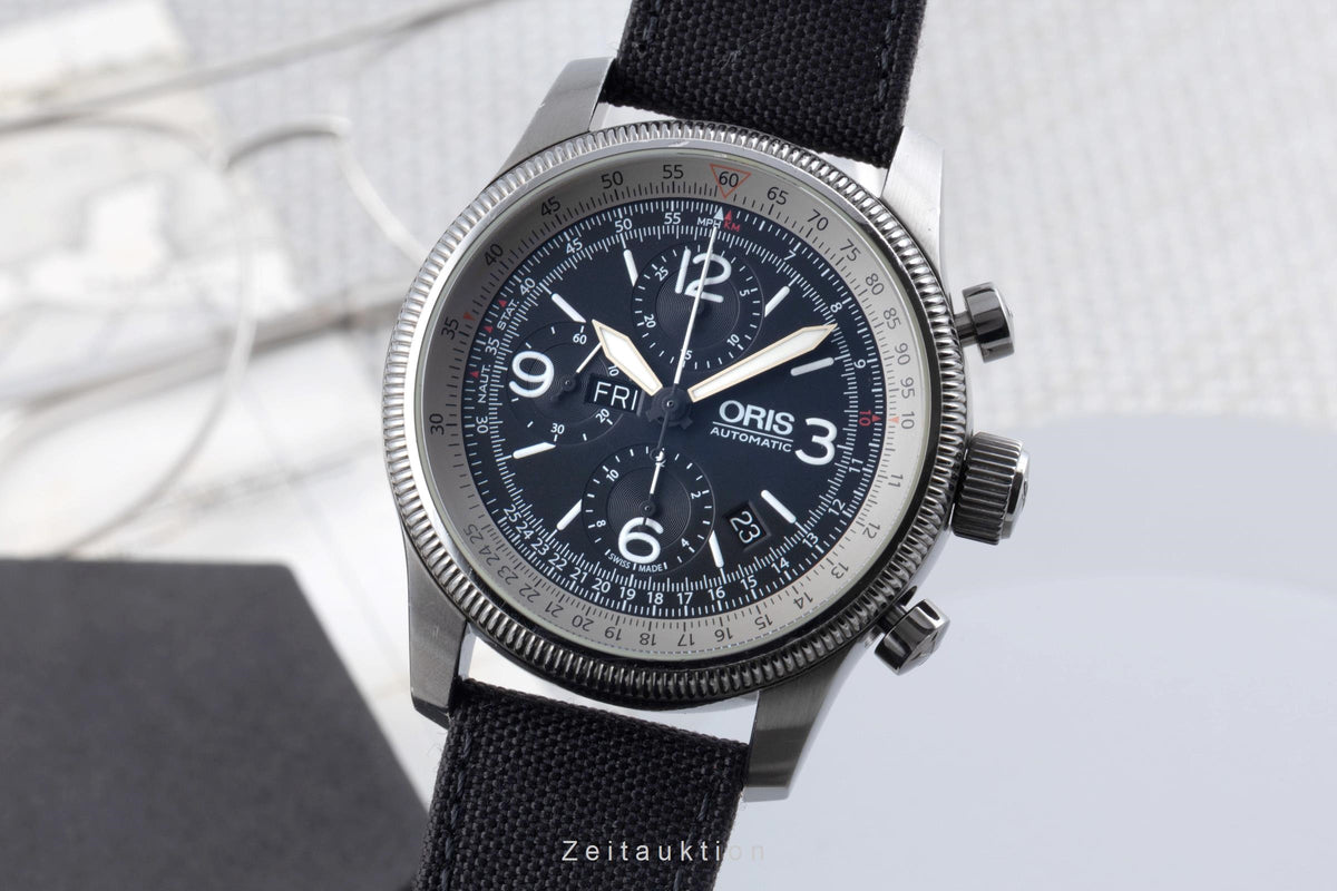 Oris Big Crown X1 Chronograph Stahl Automatik Ref. 01 675 7648 4264-Set 5 23 77 [2605749]