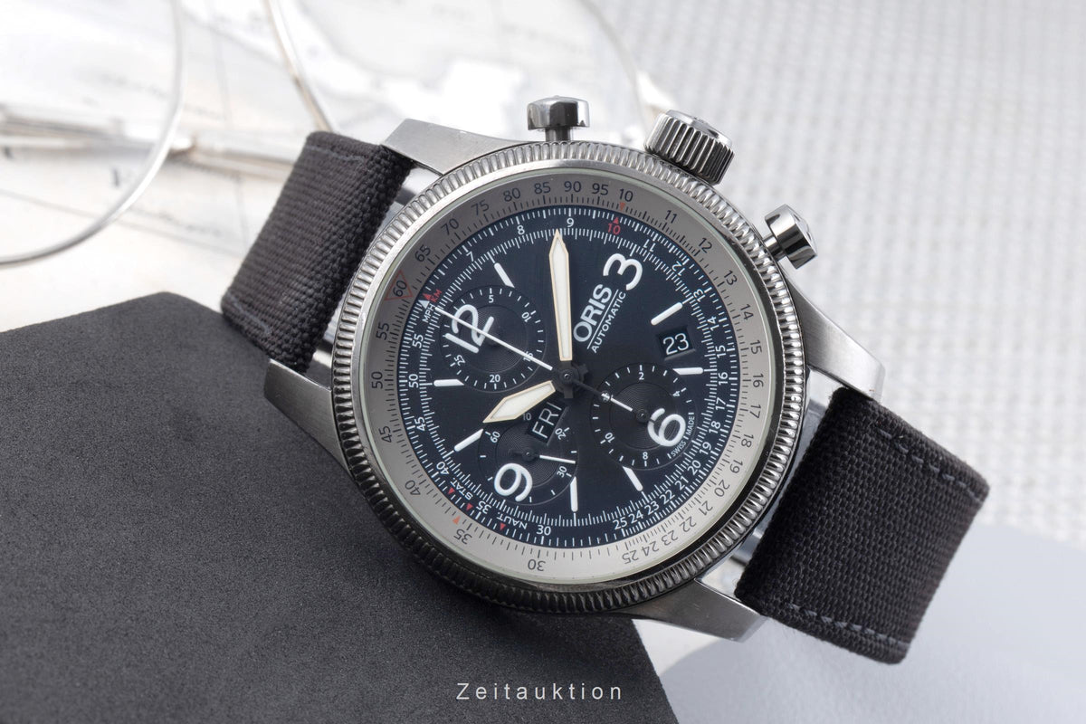 Oris Big Crown X1 Chronograph Stahl Automatik Ref. 01 675 7648 4264-Set 5 23 77 [2605749]