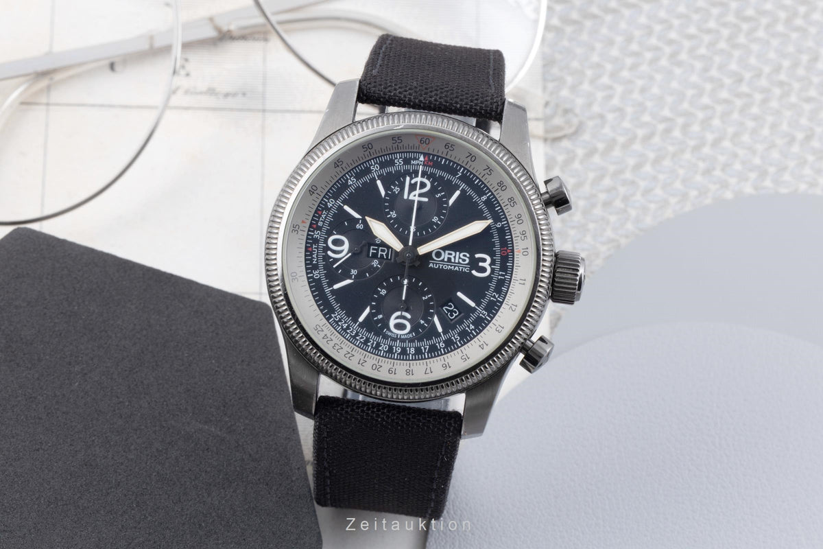 Oris Big Crown X1 Chronograph Stahl Automatik Ref. 01 675 7648 4264-Set 5 23 77 [2605749]