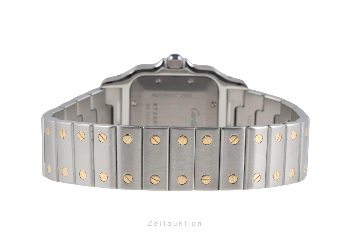 Cartier Santos steel / gold automatic men's watch W2020050  [2605751]