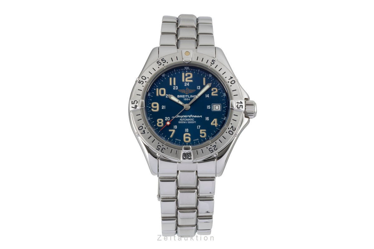 Breitling Superocean acero automático reloj para caballeros A17040  [2605752]