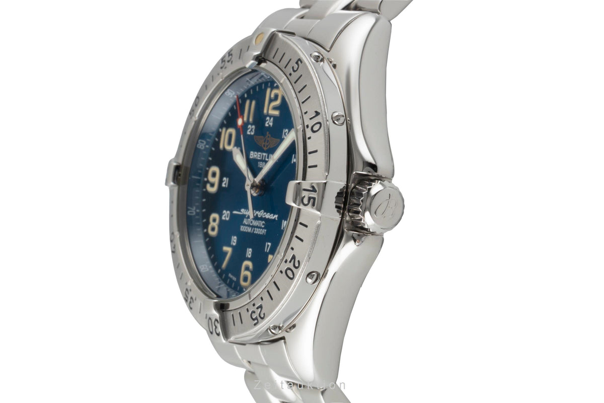 Breitling Superocean acero automático reloj para caballeros A17040  [2605752]
