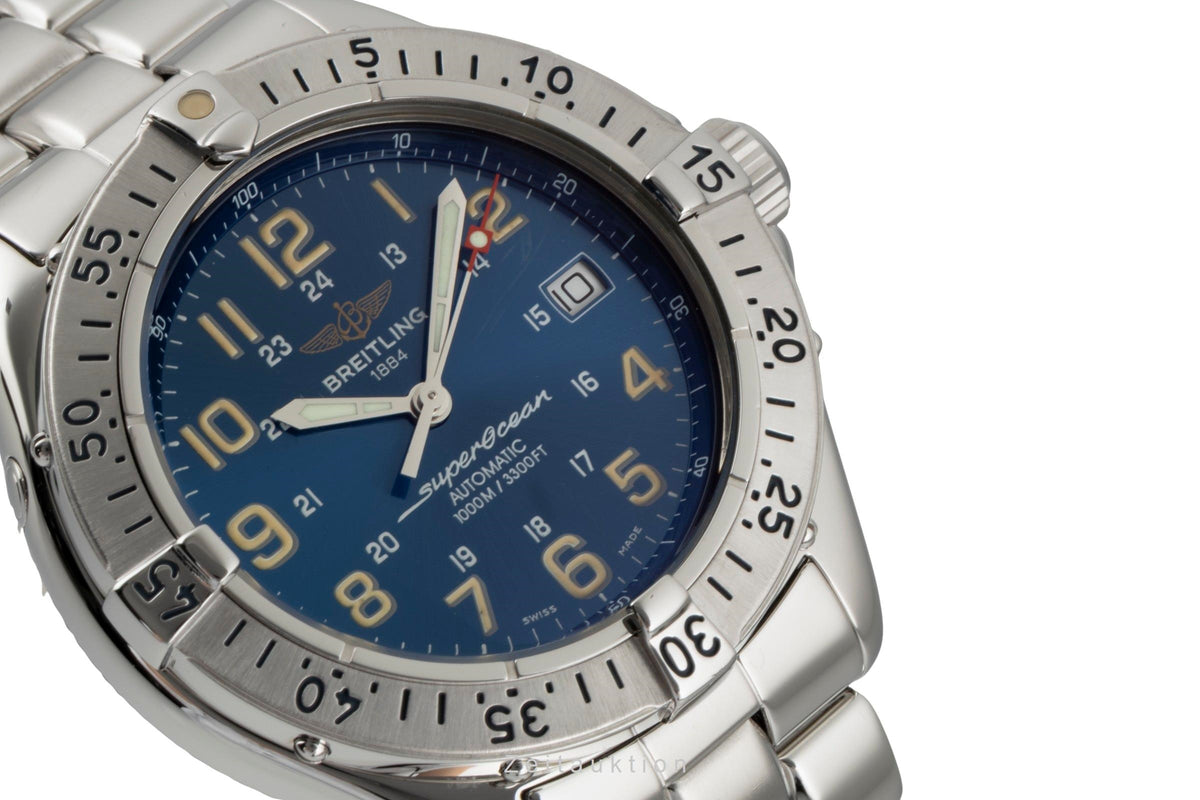 Breitling Superocean acero automático reloj para caballeros A17040  [2605752]