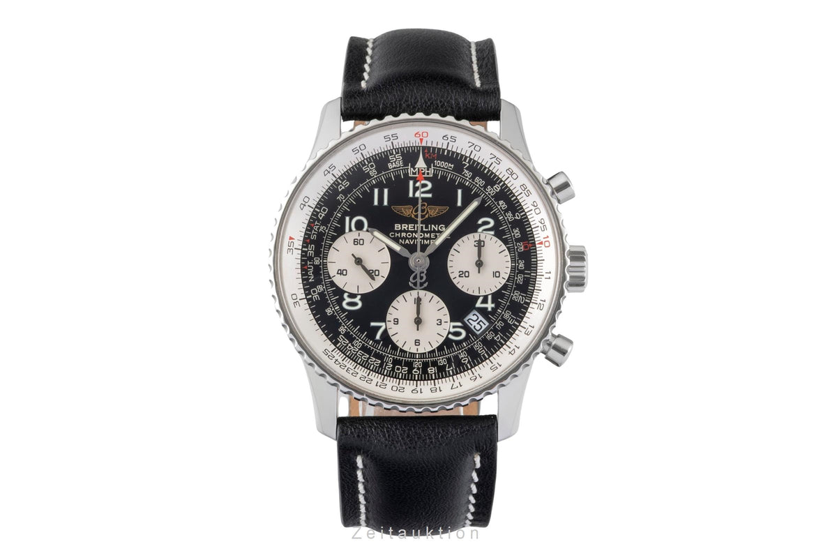 Breitling Navitimer chronograph steel automatic men's watch A23322  [2605754]