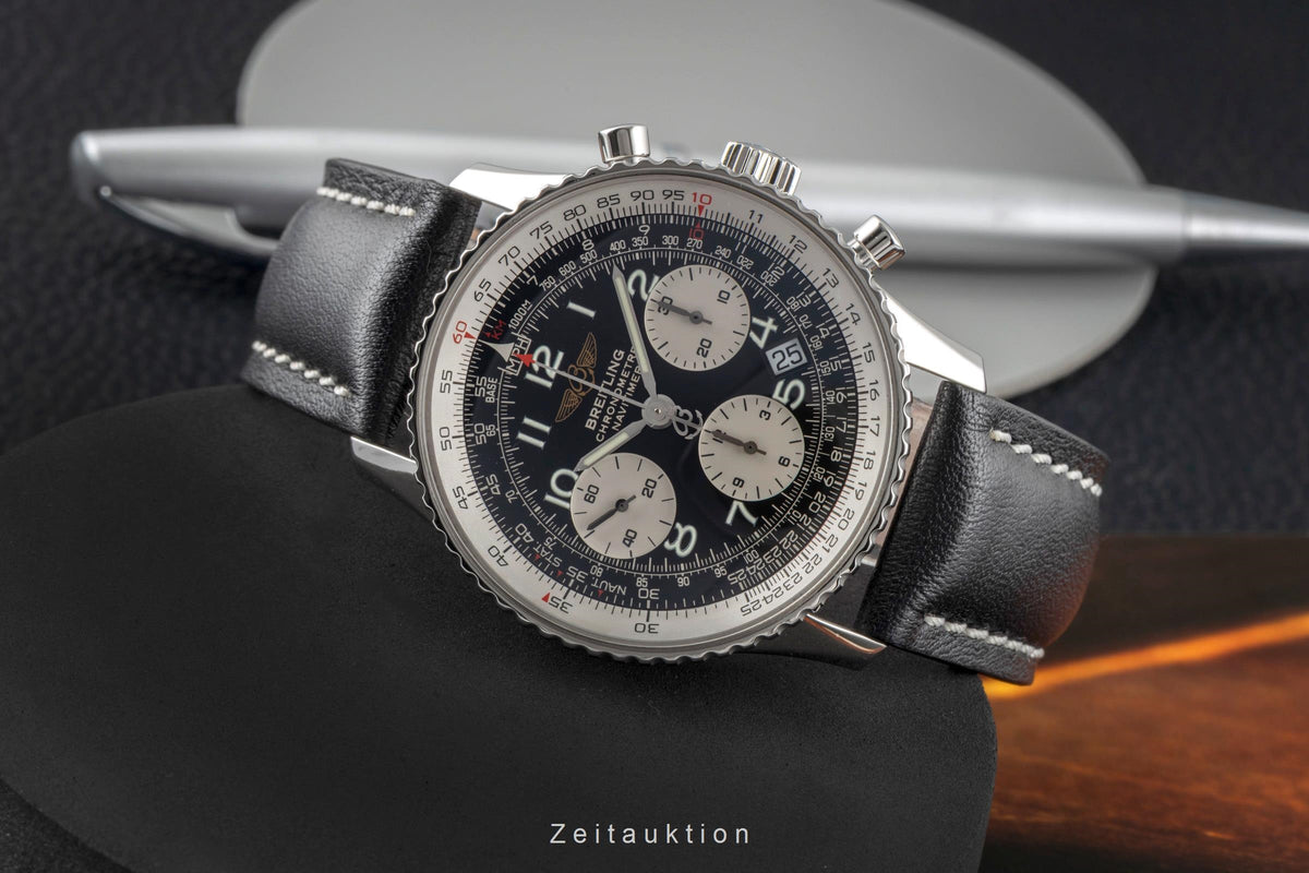 Breitling Navitimer chronograph steel automatic men's watch A23322  [2605754]