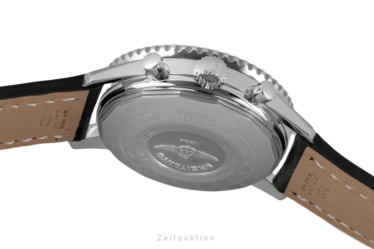 Breitling Navitimer chronograph steel automatic men's watch A23322  [2605754]