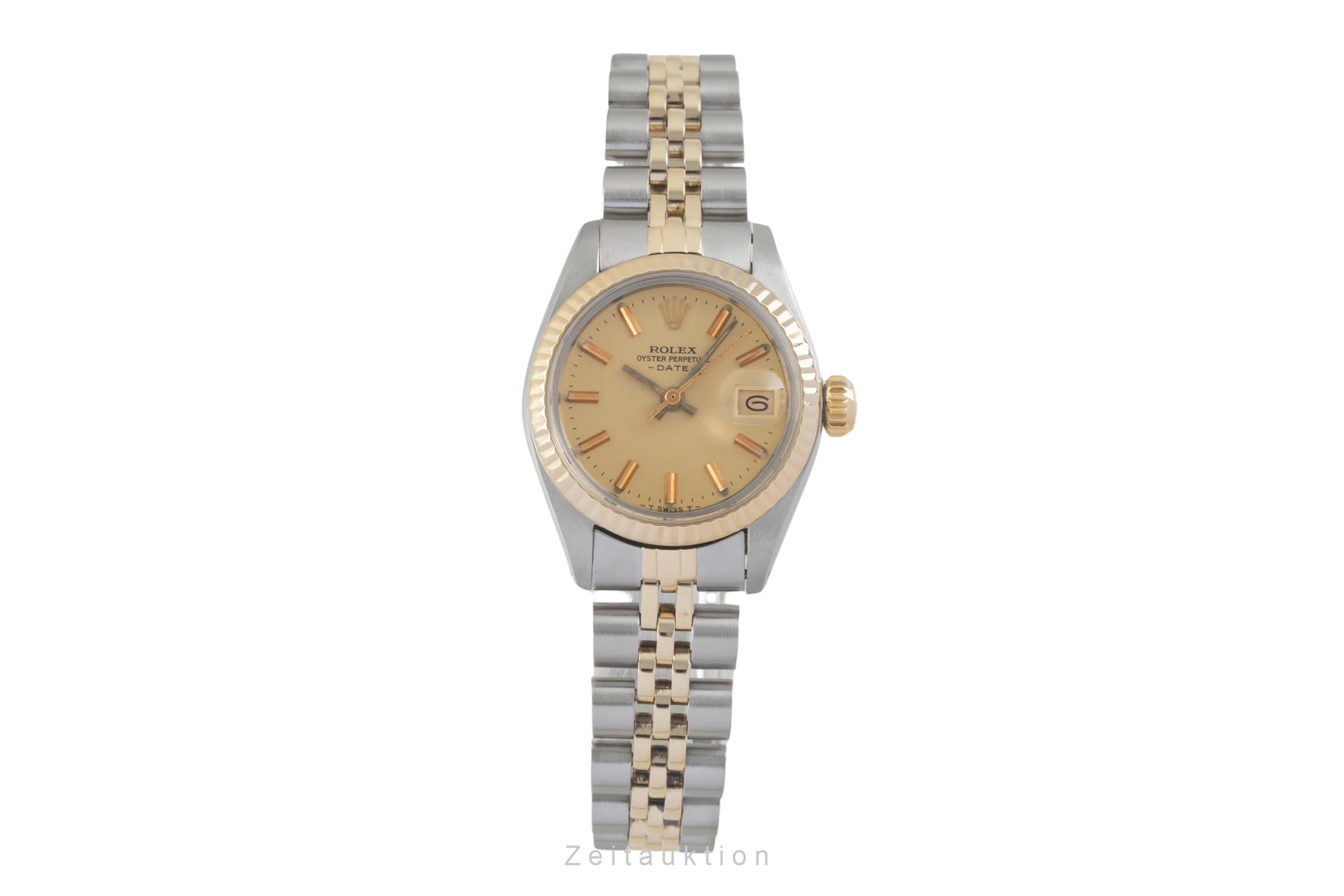 【ROLEX】ロレックス 時計金属ベルト コマ 6個 69174,79174 Rolex Lady Date steel / gold automatic Kal. 2030 Ref. 6917 VINTAGE