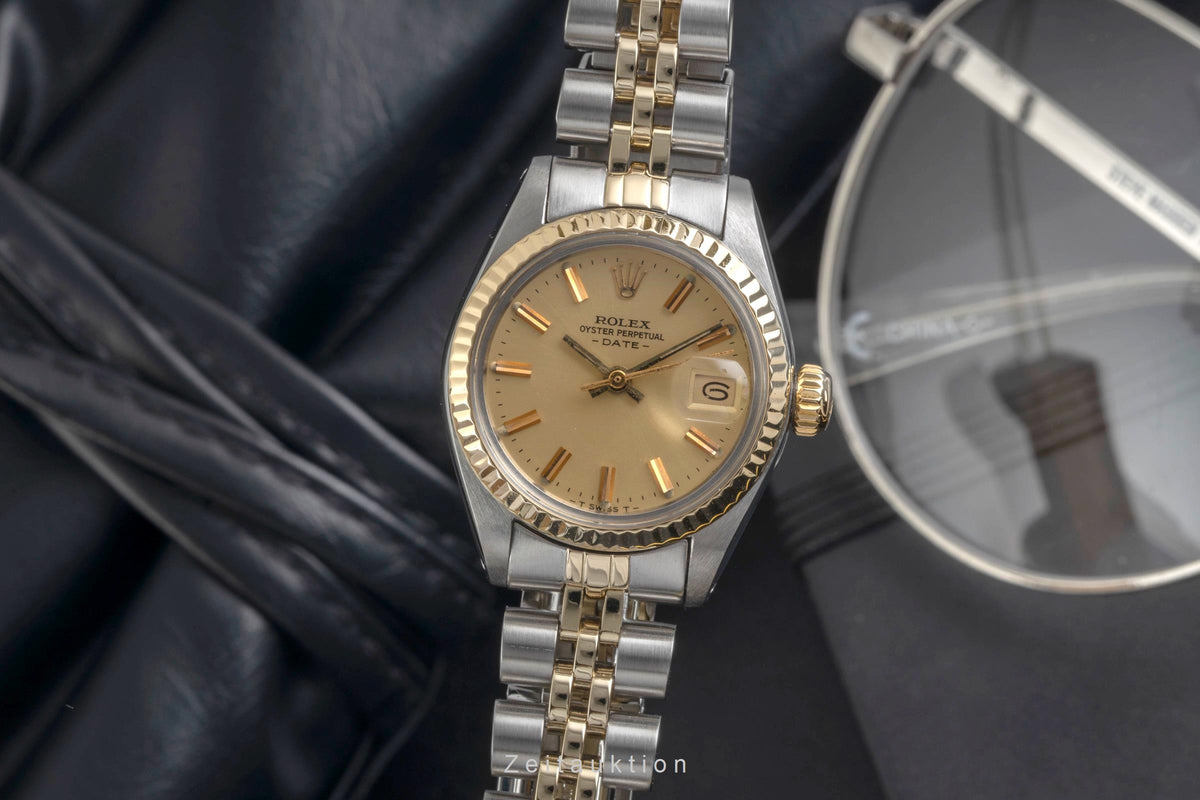 Rolex Lady Date acero / oro automático reloj para damas  6917 Vintage  [2605755]