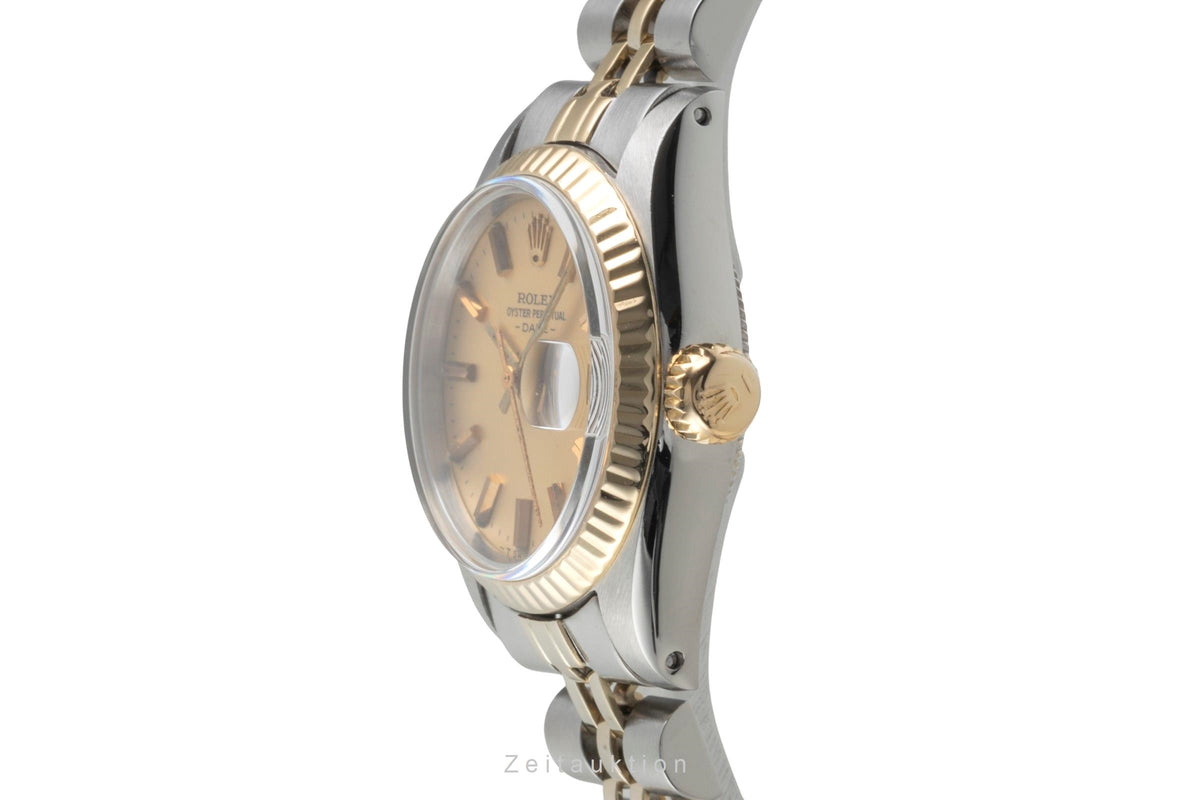 Rolex Lady Date acier / or  automatique montre pour femmes 6917 Vintage  [2605755]