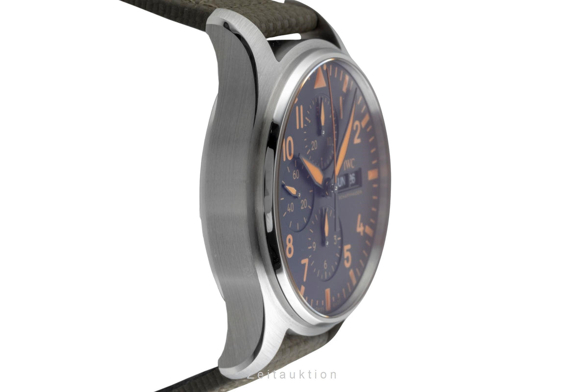 IWC Fliegerchronograph acero automático reloj para caballeros IW377730  [2605760]