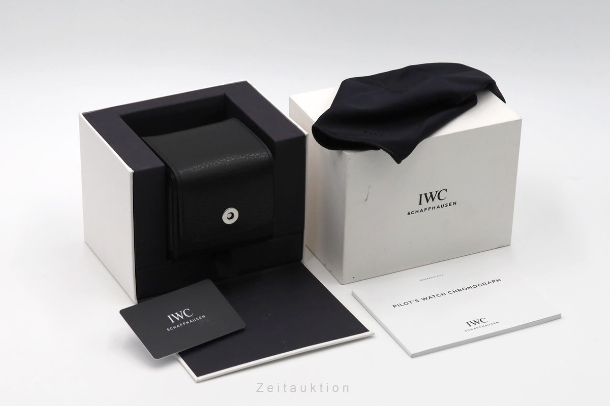 IWC Fliegerchronograph acero automático reloj para caballeros IW377730  [2605760]