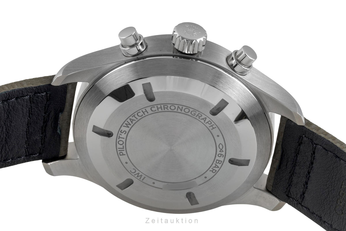 IWC Fliegerchronograph acero automático reloj para caballeros IW377730  [2605760]