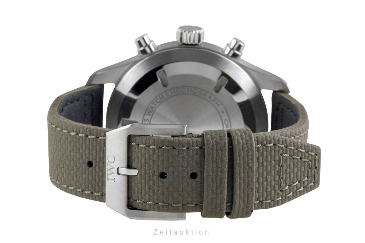 IWC Fliegerchronograph acero automático reloj para caballeros IW377730  [2605760]