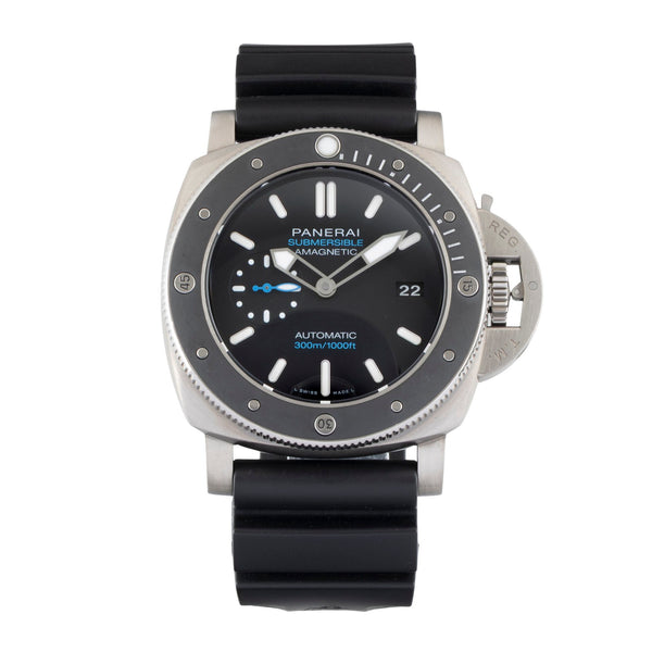 Panerai Luminor Submersible 47 Amagnetic 3 Days Automatik Titan PAM01389 B&P [2605763]