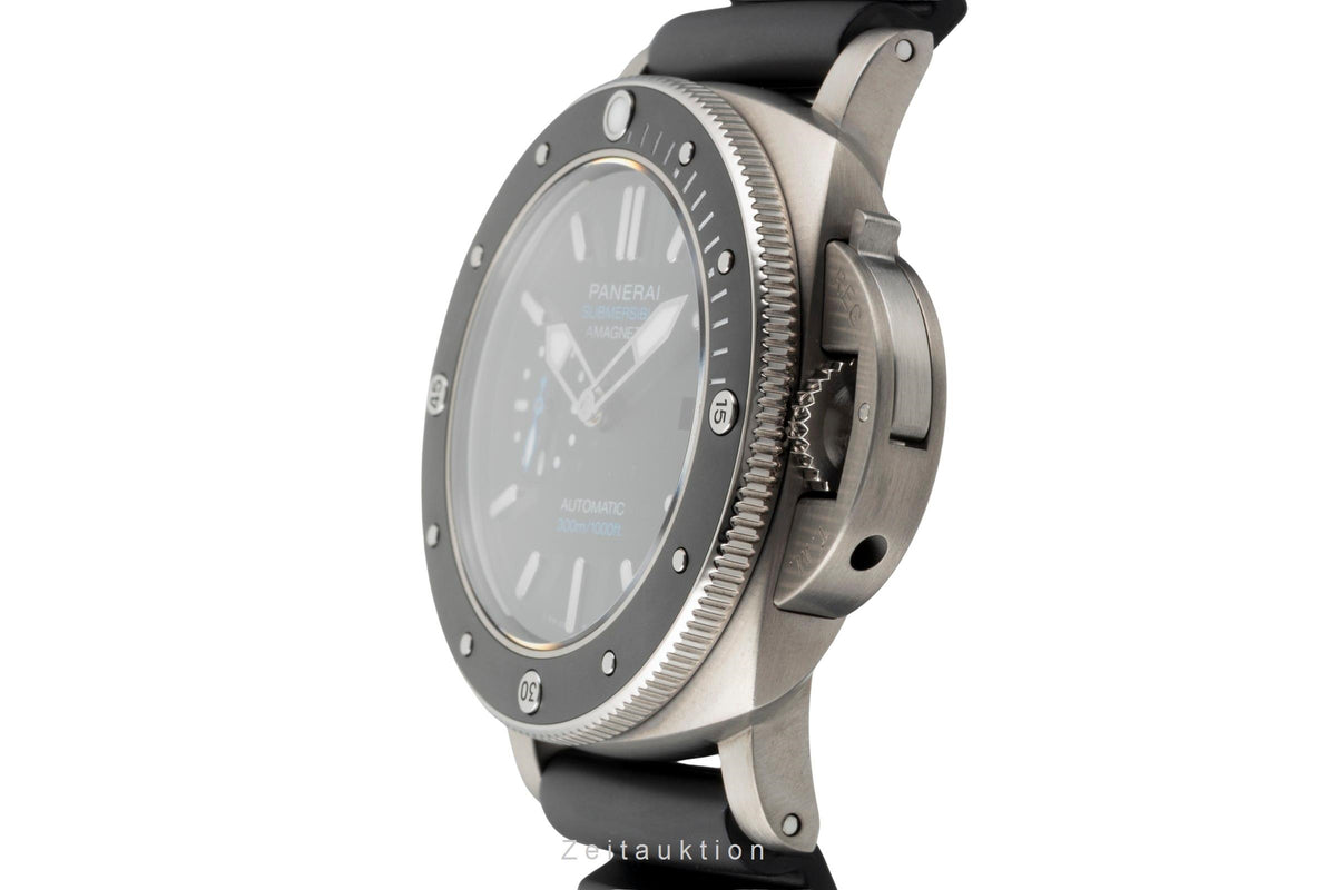 Panerai Luminor Submersible 47 Amagnetic 3 Days Automatik Titan PAM01389 B&P [2605763]