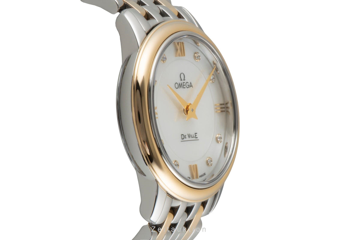 Omega De Ville acero / oro cuarzo reloj para damas  424.20.27.60.55.001  [2605764]