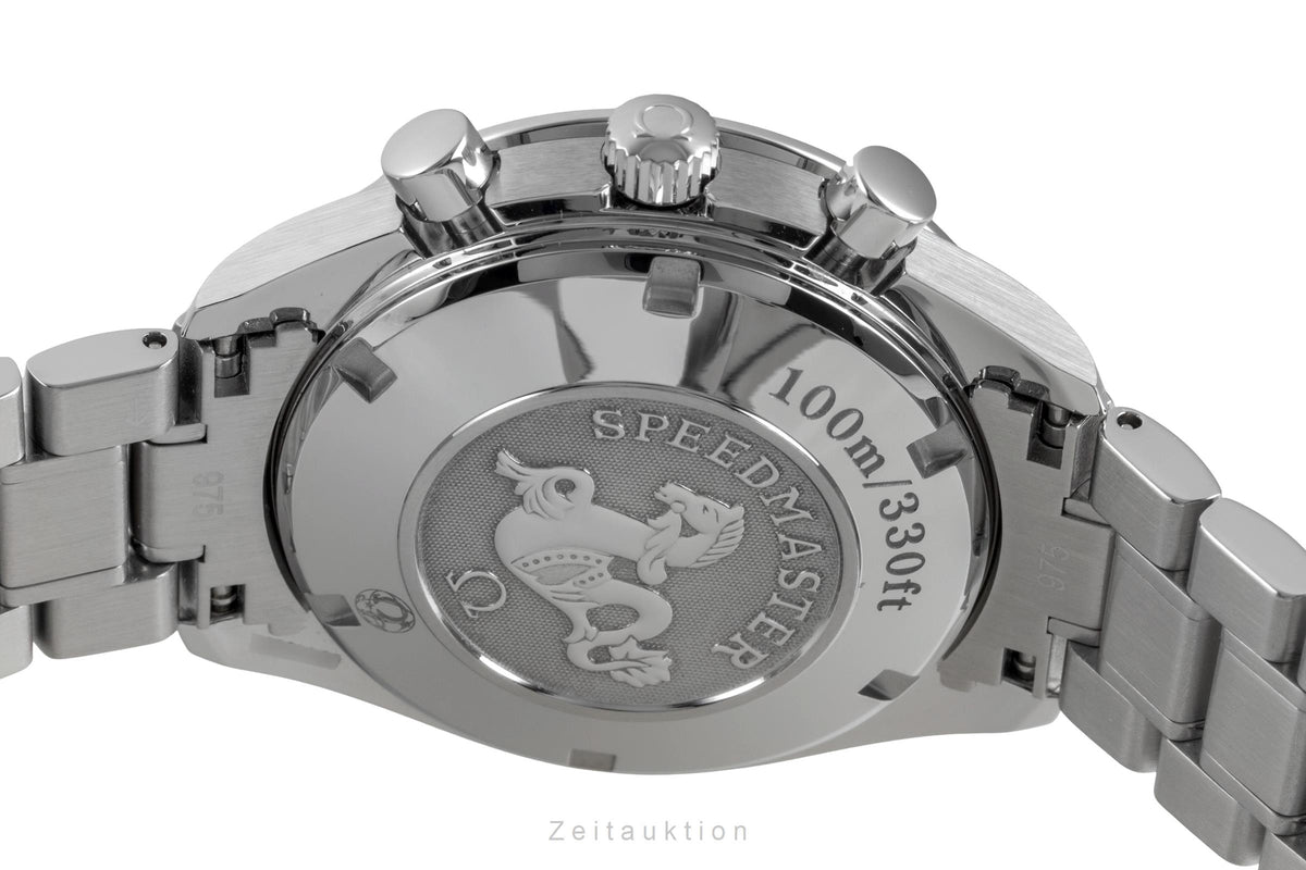 Omega Speedmaster chronograph steel automatic men's watch 3210.52.00, 178.0055  [2605767]