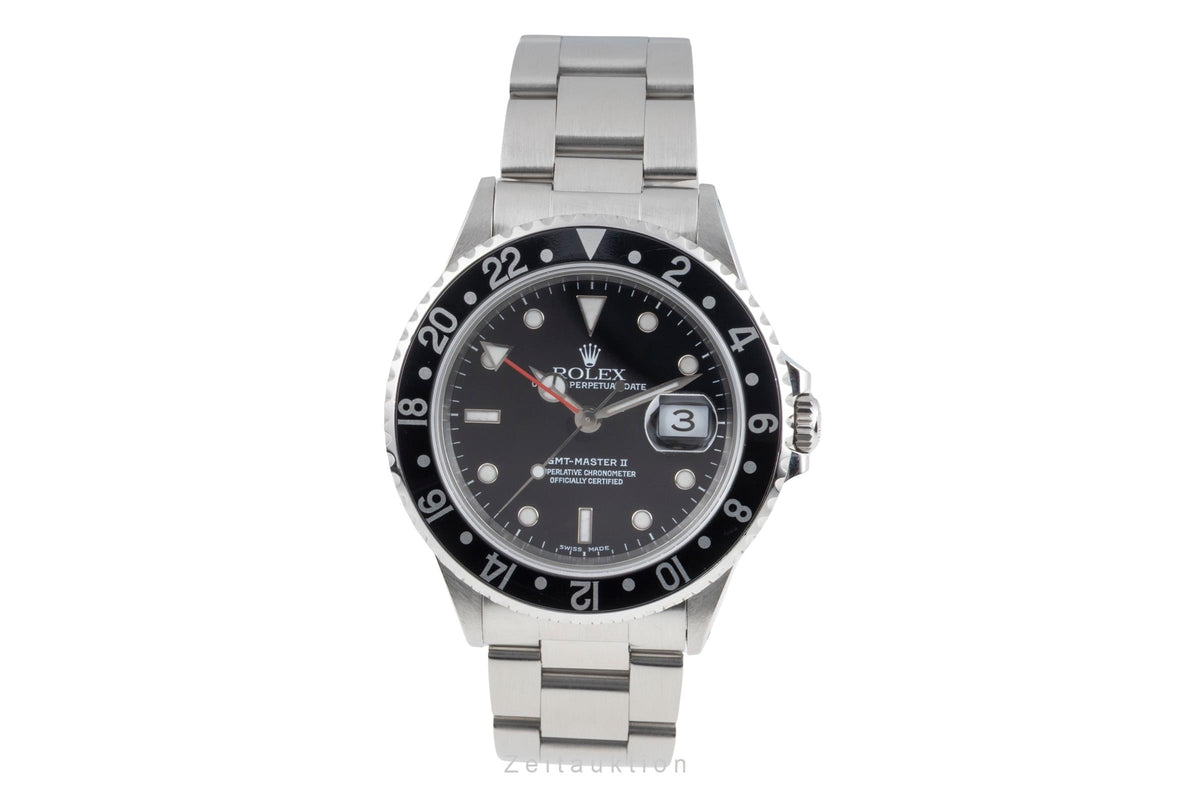 Rolex GMT-Master II steel automatic men's watch 16710  [2605769]