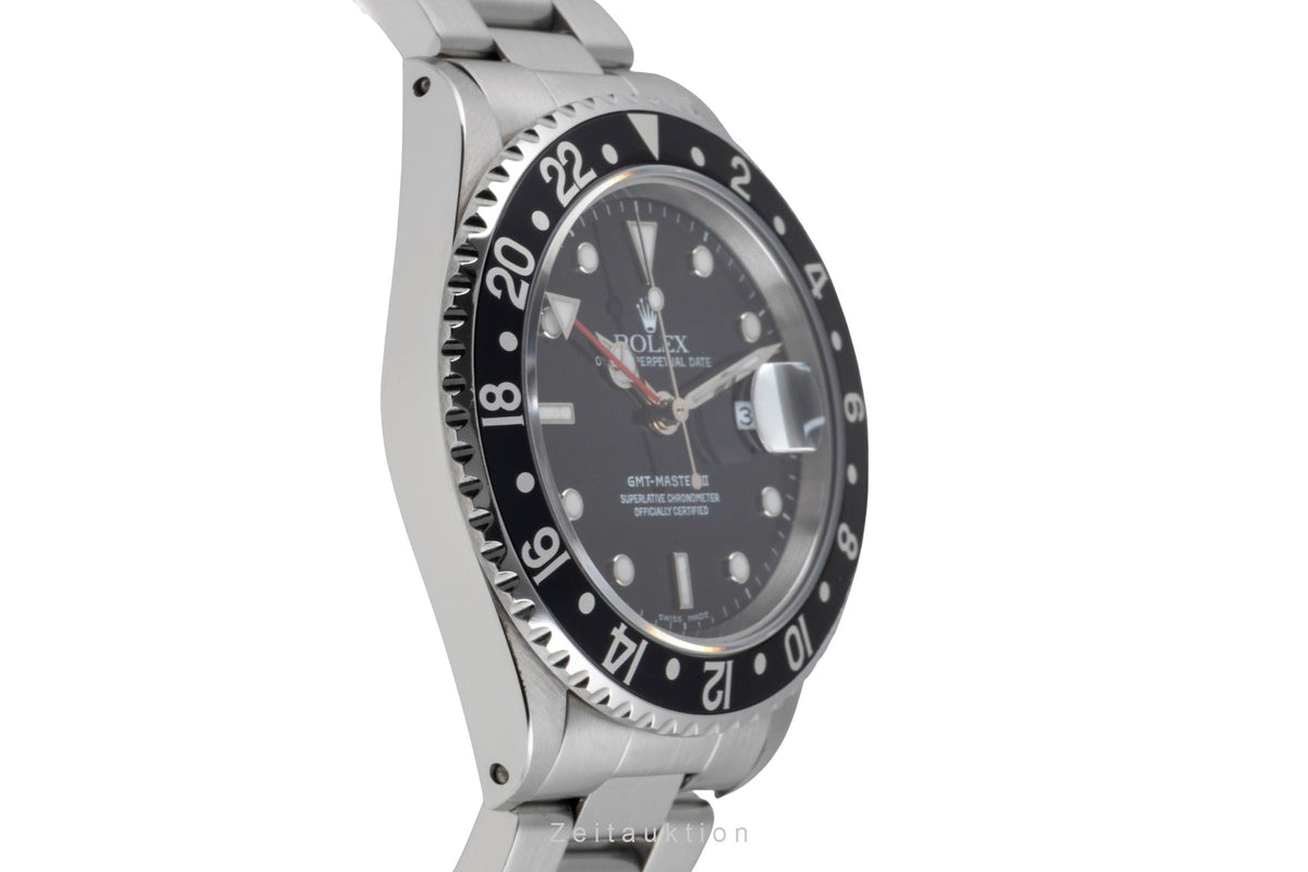 Rolex GMT-Master II steel automatic men's watch 16710  [2605769]
