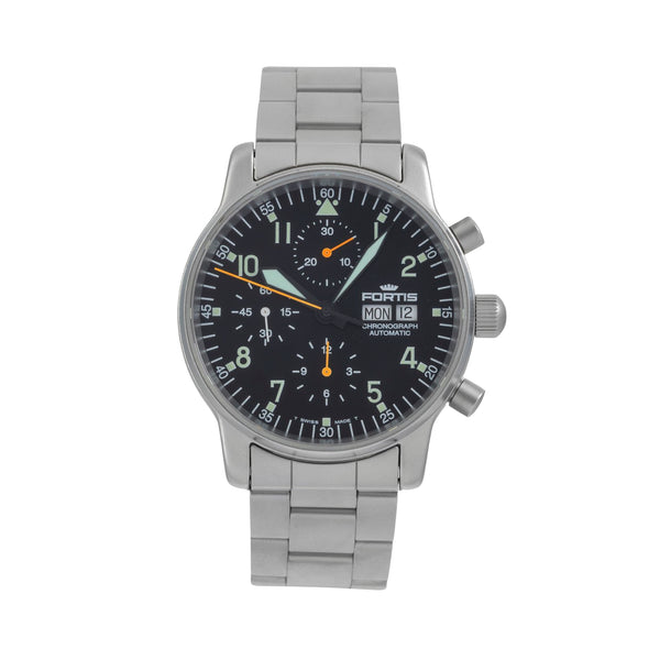 Fortis Flieger Chronograph chronograph steel automatic men's watch 597.10.141  [2605773]